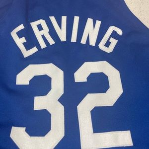 Mitchell and ness jerseys from my prized collection. Erving & Chamberlain